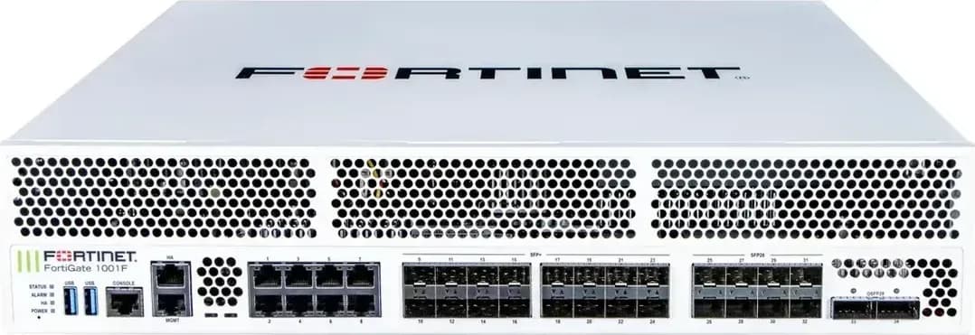 Fortinet FortiGate 1001F tường lửa NGFW 2U tích hợp 2 SSD 480 GB
