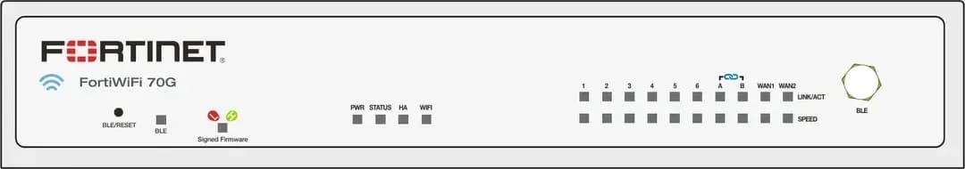 Fortinet FortiWiFi 71G mặt trước