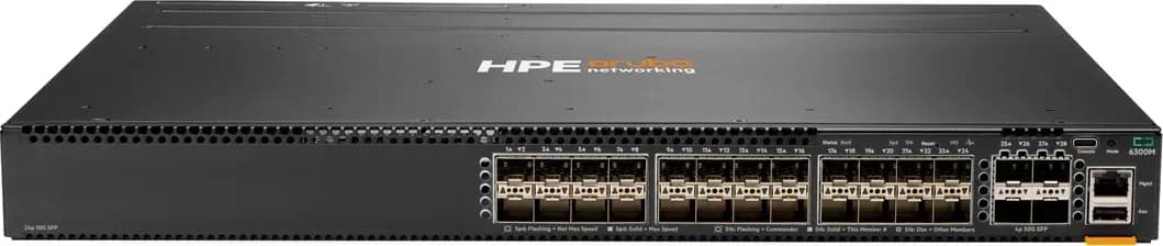 HPE JL658A switch Aruba CX 6300M Layer 3 24 cổng 10G SFP+ 4 cổng 50G