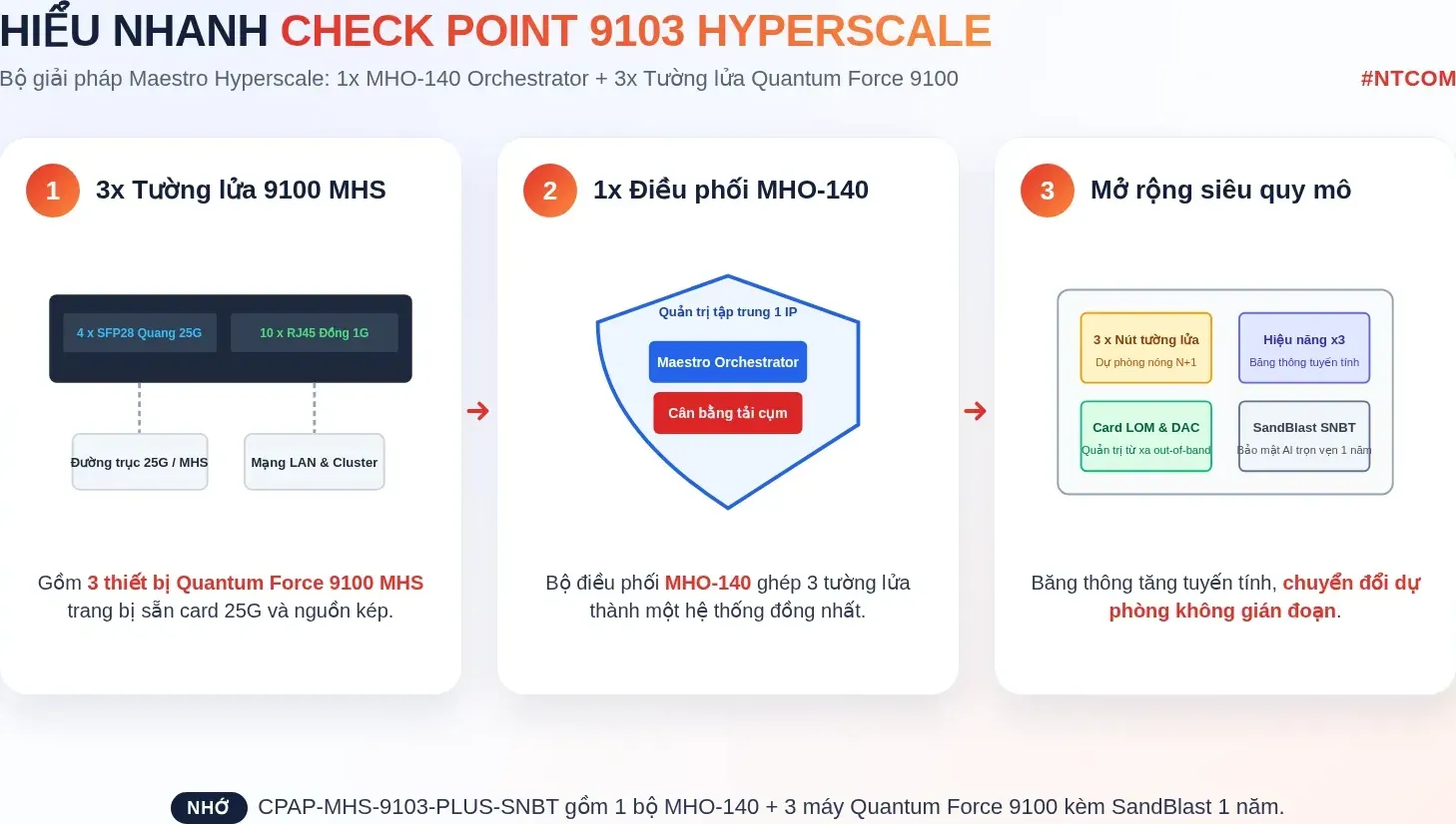 Hiểu nhanh Check Point CPAP-MHS-9103-PLUS-SNBT bằng hình