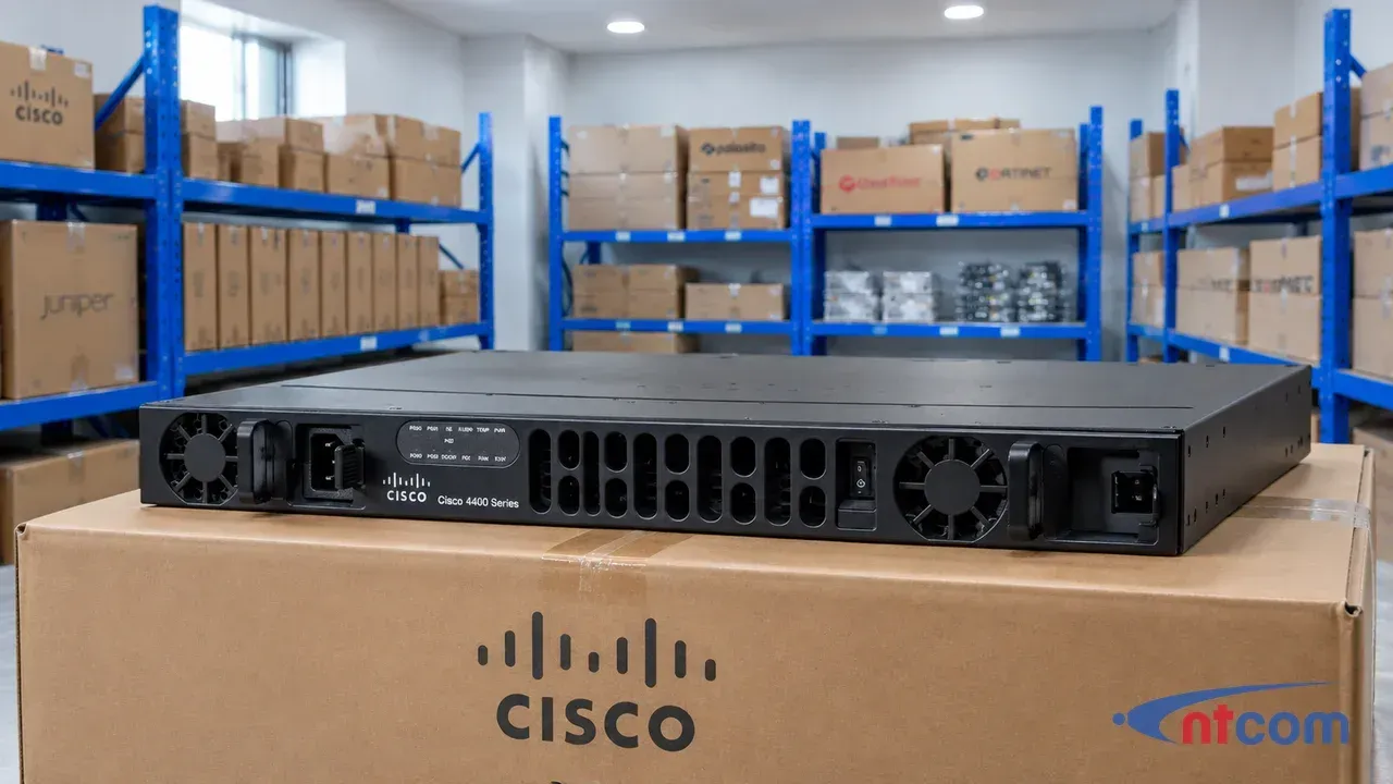 Cisco ISR4431/K9 tại văn phòng NTCOM (ảnh minh hoạ)