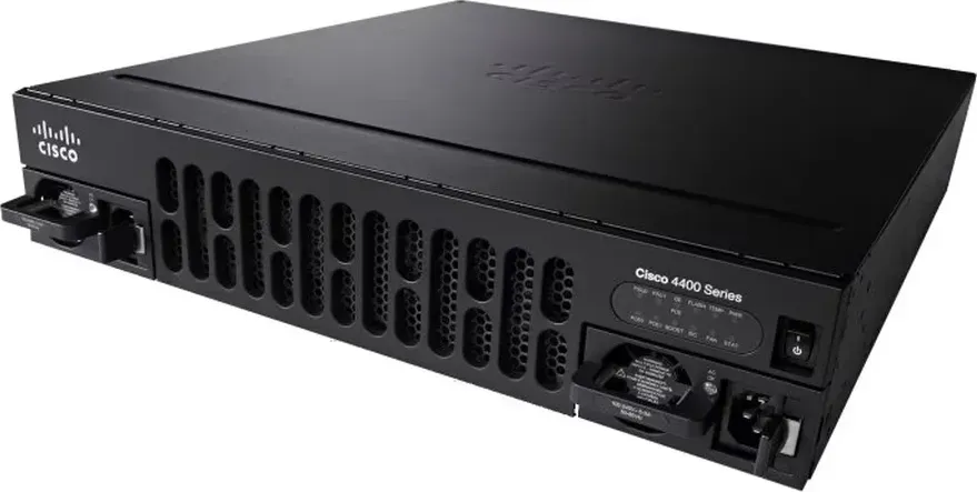 Cisco ISR4451-X/K9 mặt trước (mặt bezel)
