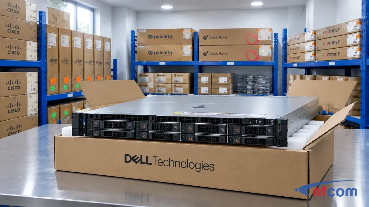 Dell PowerEdge R660xs tại văn phòng NTCOM (ảnh minh hoạ)