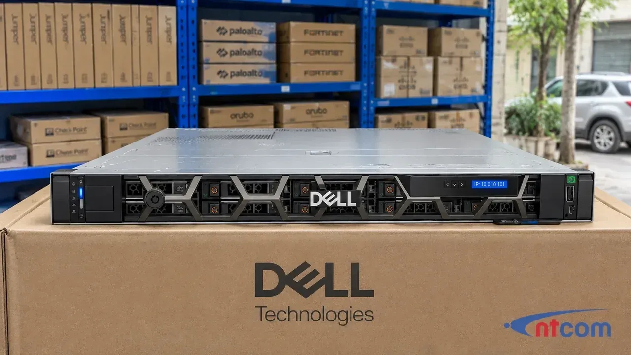 Dell PowerEdge R6615 tại văn phòng NTCOM (ảnh minh hoạ)