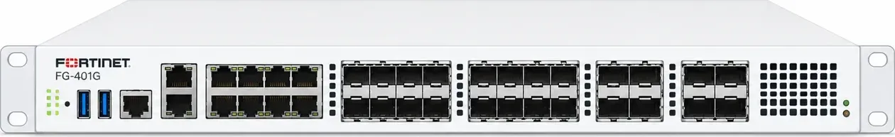 Hình vector mặt trước Fortinet FG-401G (ảnh minh hoạ)