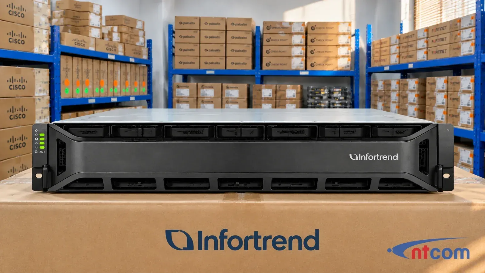 Ảnh minh hoạ Infortrend EonStor GS 4012S3 tại kho hàng NTCOM