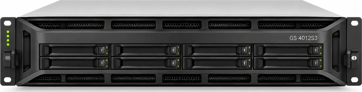Hình vector mặt trước Infortrend GS 4012S3 (ảnh minh hoạ)