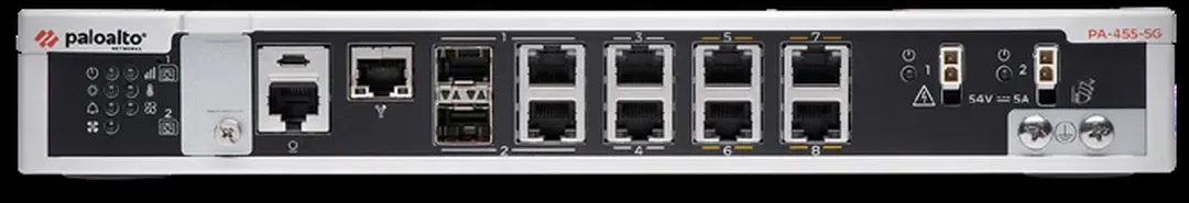 Palo Alto Networks PA-455-5G mặt trước