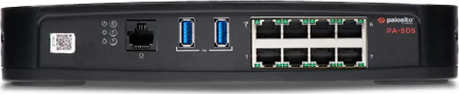 Palo Alto Networks PA-505 mặt trước