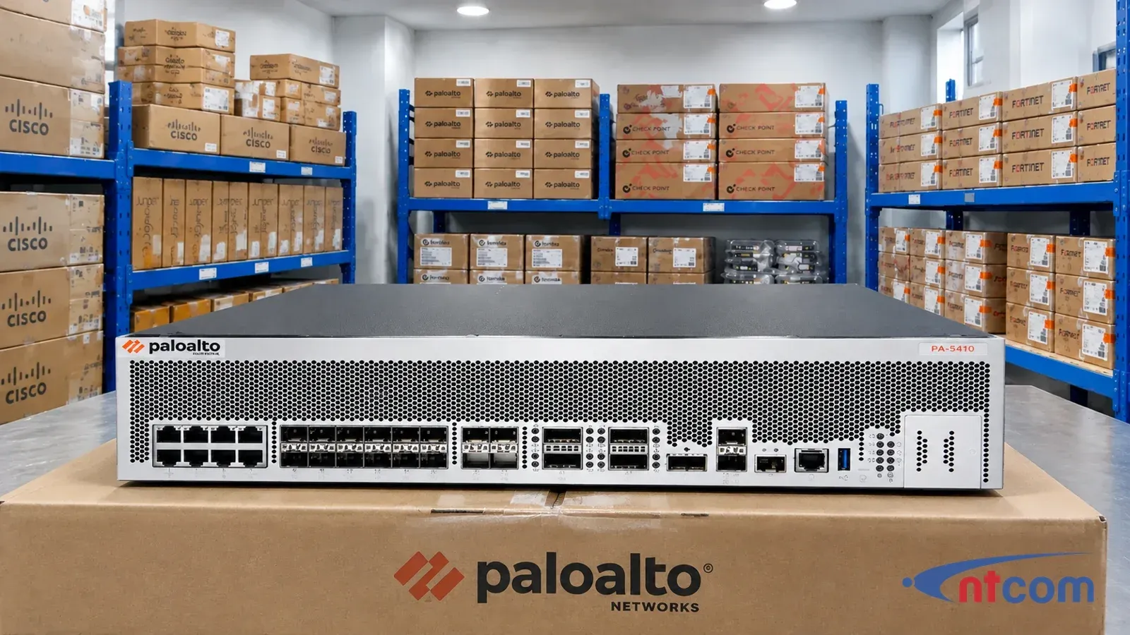 Palo Alto PA-5410 tại văn phòng NTCOM (ảnh minh hoạ)