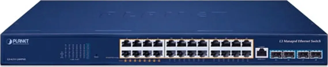 PLANET GS-6311-24HP4X mặt trước