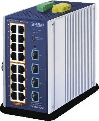 PLANET IGS-4215-16P4X mặt trước