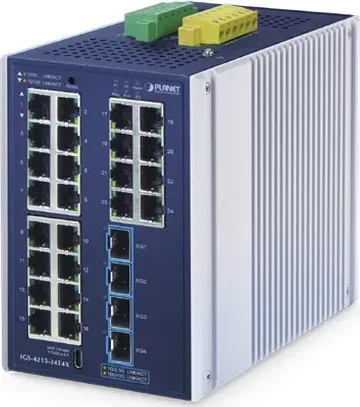 PLANET IGS-4215-24T4X mặt trước