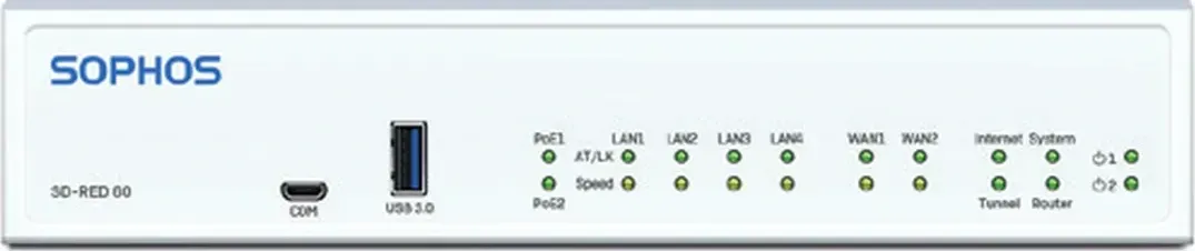 Sophos SD-RED 60 mặt trước