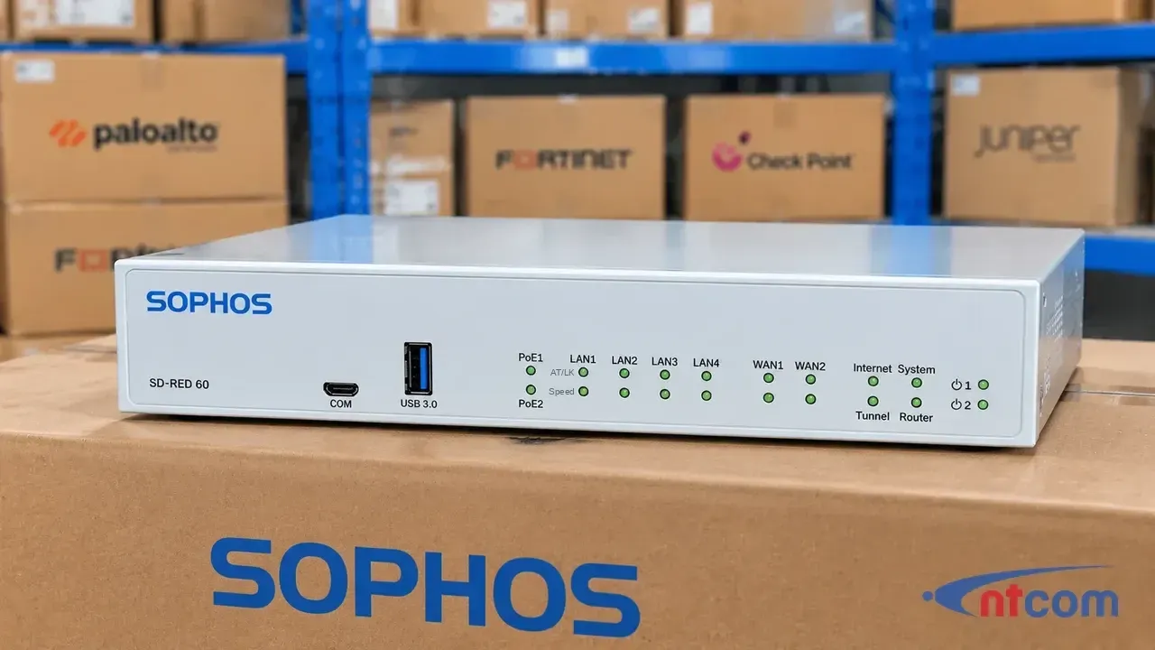 Sophos SD-RED 60 tại văn phòng NTCOM (ảnh minh hoạ)