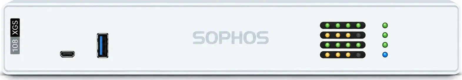 Hình vector mặt trước Sophos XGS108W (ảnh minh hoạ)